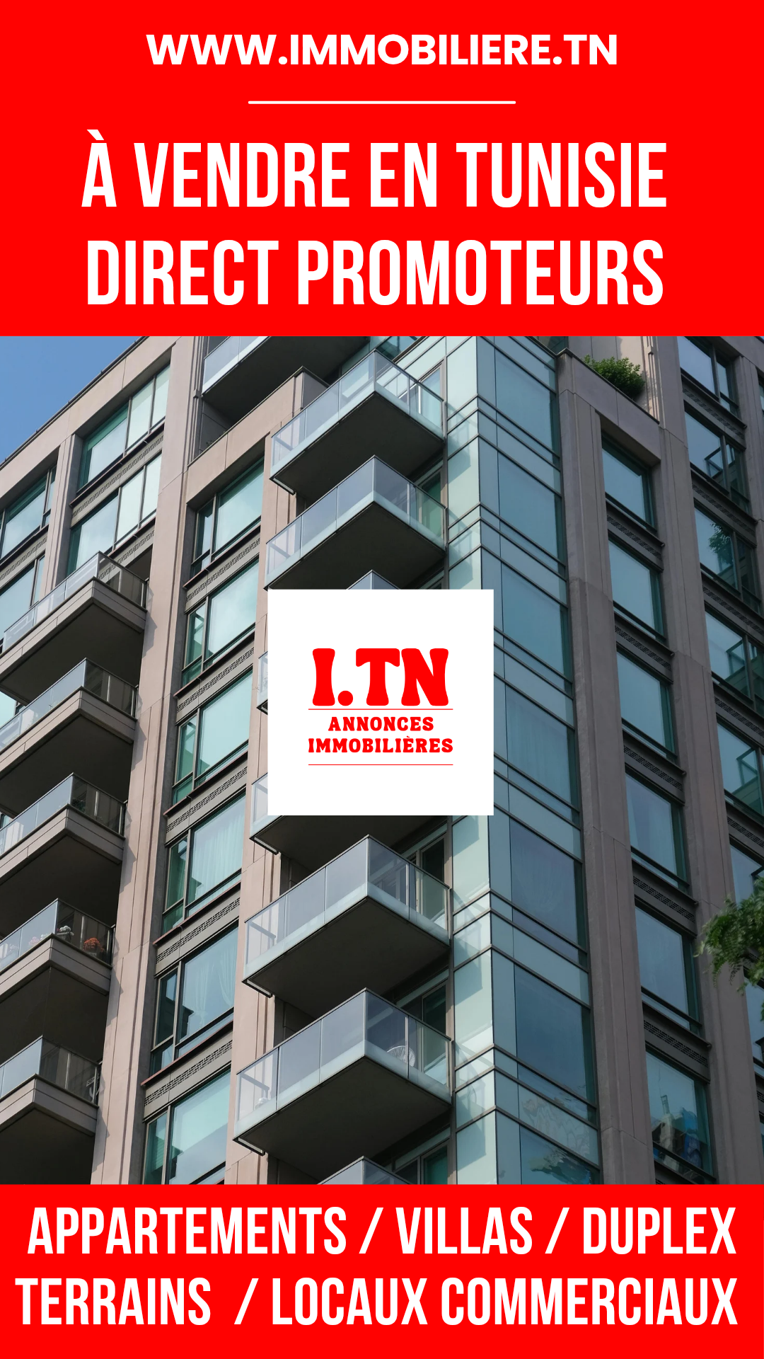 Vente Direct Promoteurs en Tunisie